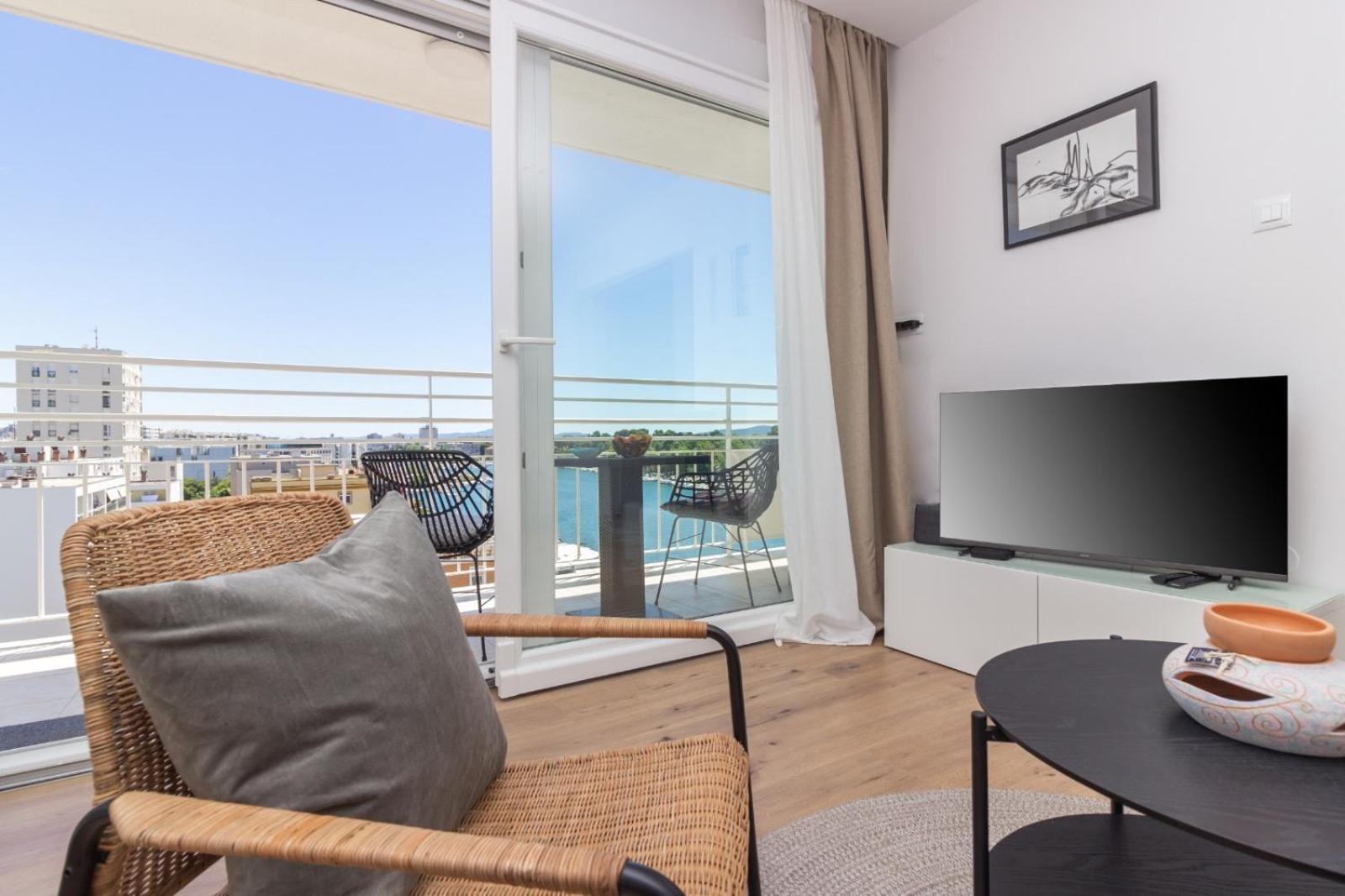 Sea View Mia Apartment Just Renovated Zadar Buitenkant foto